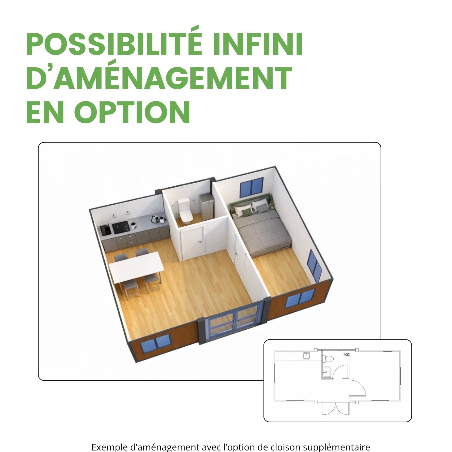 M1 MODULAIRE 18M2